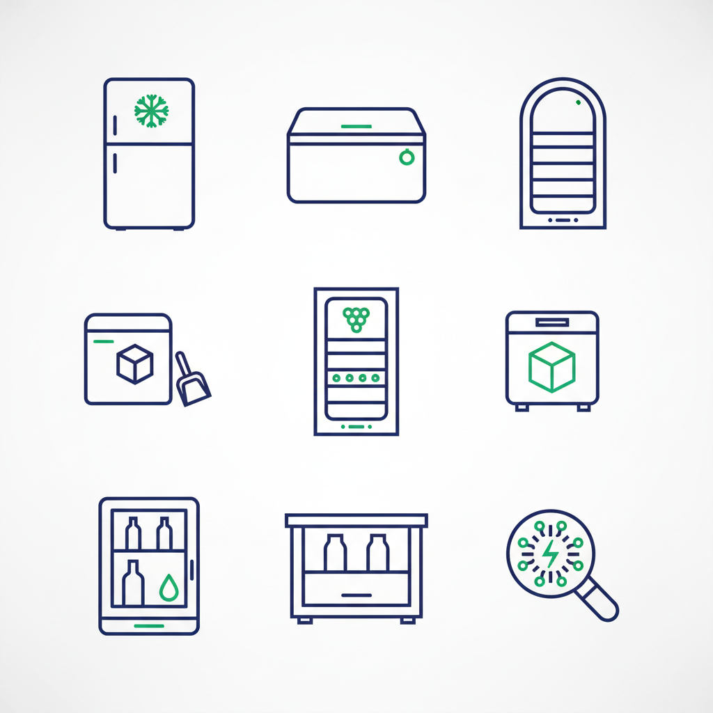 Refrigerator repair icon